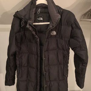 North Face Long Goose Down Jacket